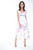 Floral Frill Culotte Jumpsuit