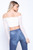 Ruched Mesh Crop Top