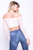 Ruched Mesh Crop Top