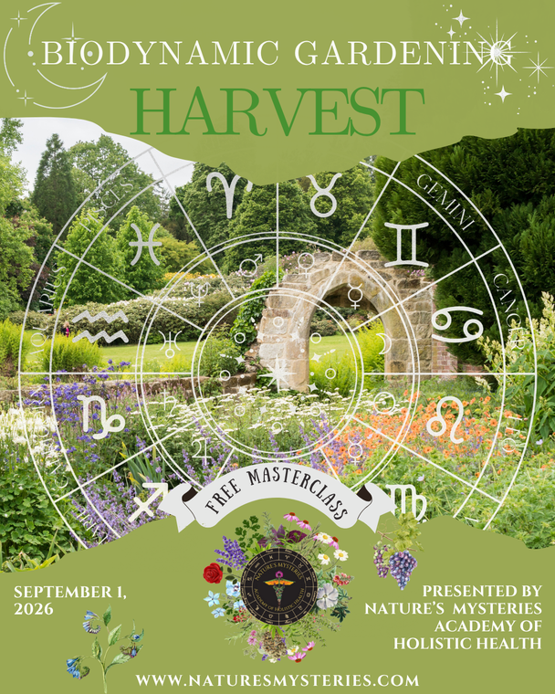 Biodynamic Gardening Harvest Free Masterclass