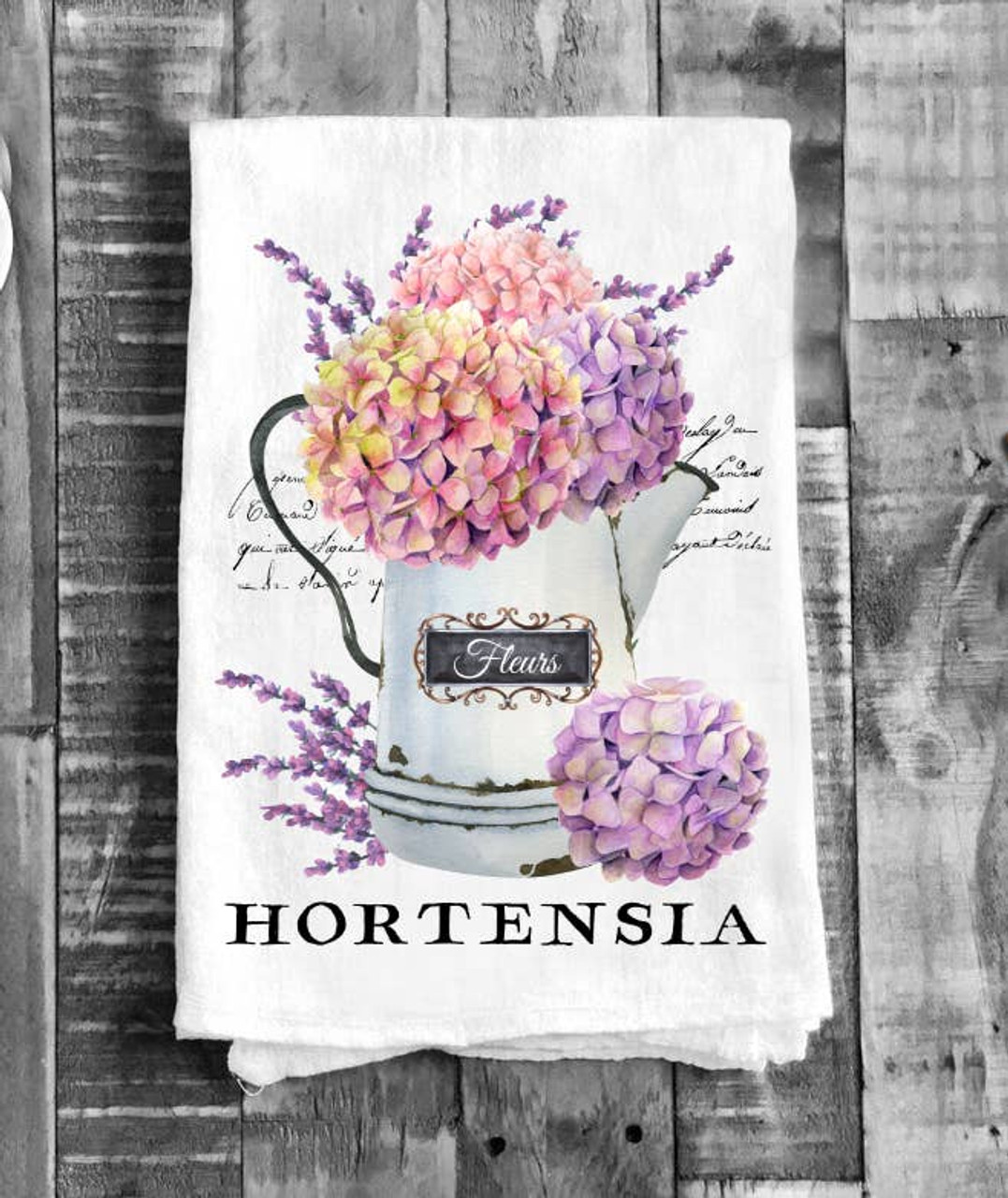French Linen Hand Towel — HILARY HORVATH FLOWERS