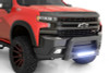 Lund 19-22 Chevrolet/GMC Silverado/Sierra 1500 Revolution Bull Bar - Black - 86521217 Photo - Close Up