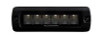 Hella Universal Black Magic 6 L.E.D. Flush Mount Mini Light Bar - Flood Beam - 358176221 Photo - Unmounted