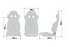 Sparco Seat R100 Black/Black - 009014NRNR Photo - Close Up