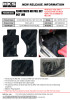 HKS FLOOR MATS ND FULL SET OCT LHD - 53001-AZ013 Photo - Close Up