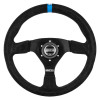 Sparco Steering Wheel 383 Suede Black w/ Logo - 015R383PSNLOGO Photo - Primary