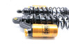Ohlins 91-17 Harley-Davidson Dyna FXD STX 36 Blackline Shock Absorber w/ Gold Accents - HD 764LE Photo - Close Up
