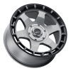 Weld Off-Road Ridge 20x9 - 8x170 BP - ET0 - 125.1mm CB - Satin Gunmetal Wheel (Black Ring) - W15109017500 Photo - Primary