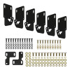 Westin 1999-2016 Ford F-250/F-350/F-450/F-550 Crew Cab Outlaw Drop Nerf Step Bars Textured Black - 20-11335 Photo - Unmounted