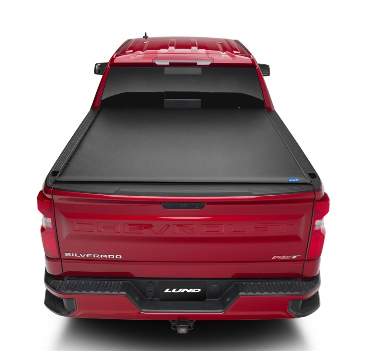 Lund 19-23 Chevrolet Silverado 1500 (5.5ft. Bed) Genesis Roll Up Tonneau Cover - Black - 960292 Photo - Mounted