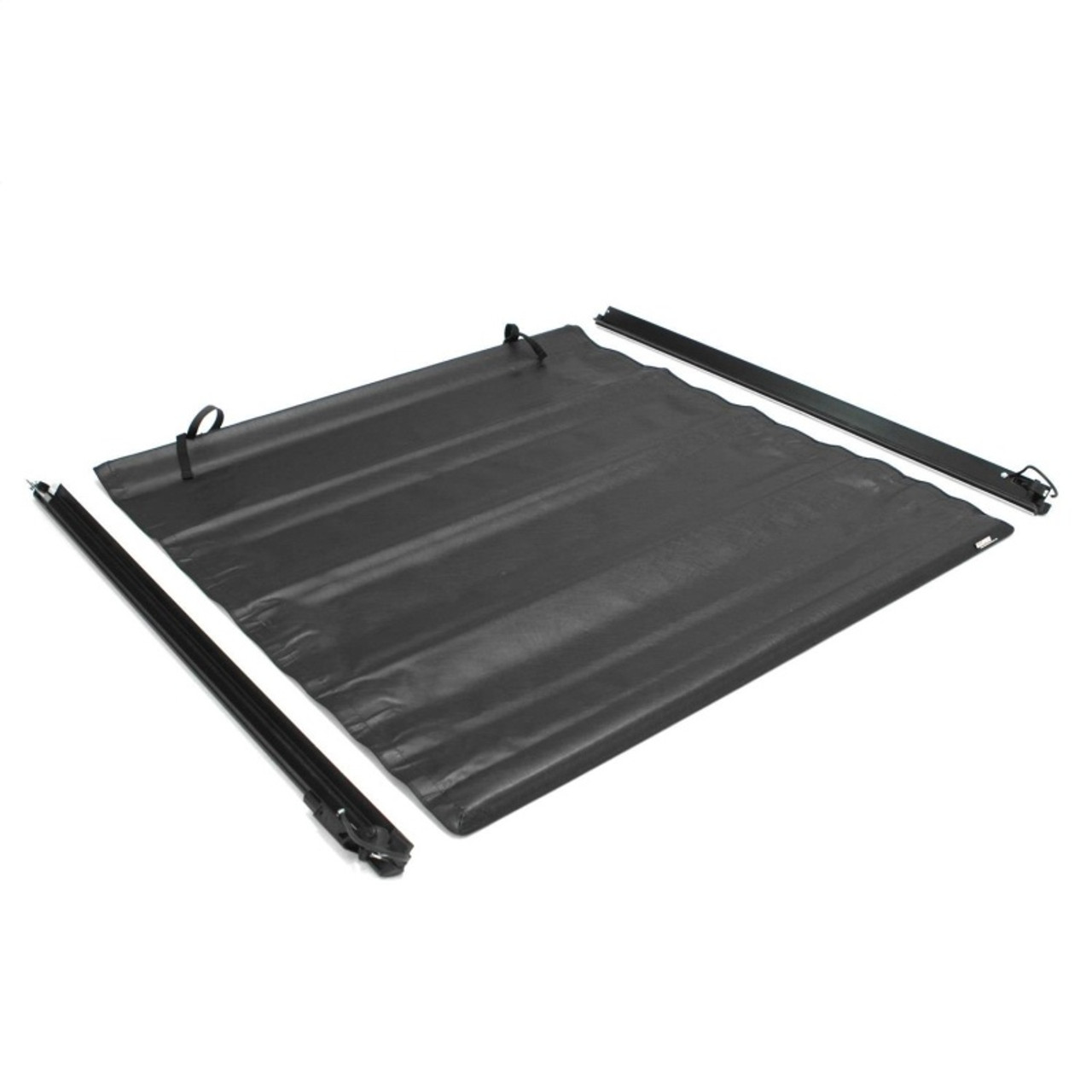 Lund 07-17 Chevy Silverado 1500 (8ft. Bed) Genesis Roll Up Tonneau Cover - Black - 96094 Photo - Unmounted