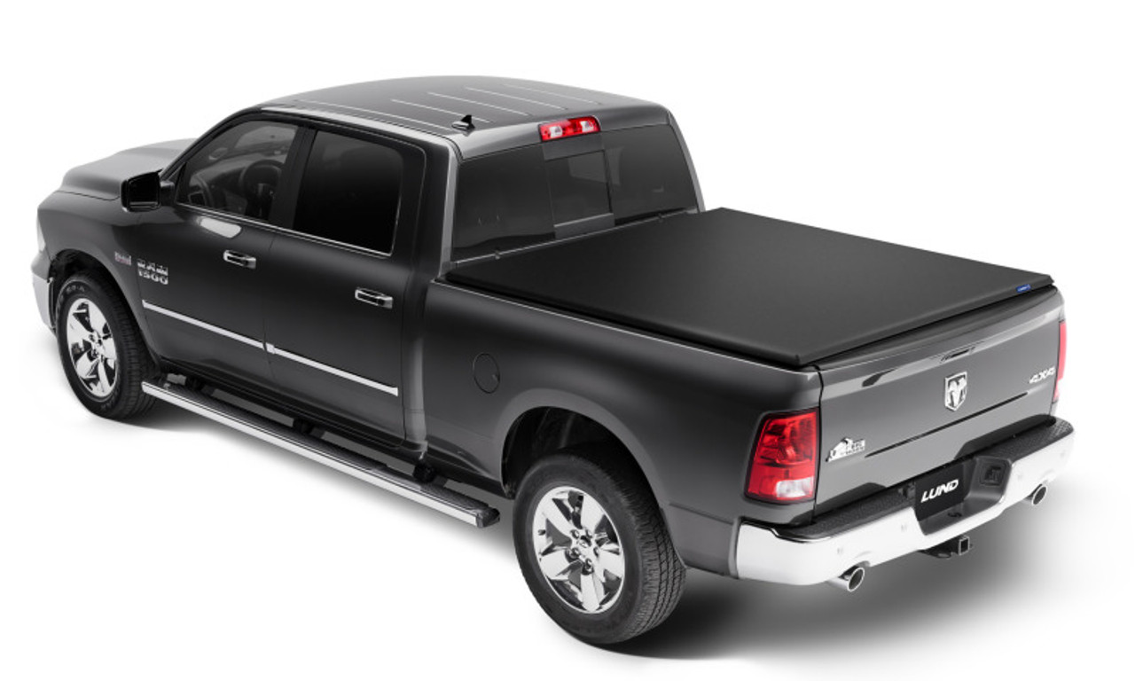 Lund 02-17 Dodge Ram 1500 (6.5ft. Bed) Genesis Elite Roll Up Tonneau Cover - Black - 96864 Photo - Primary