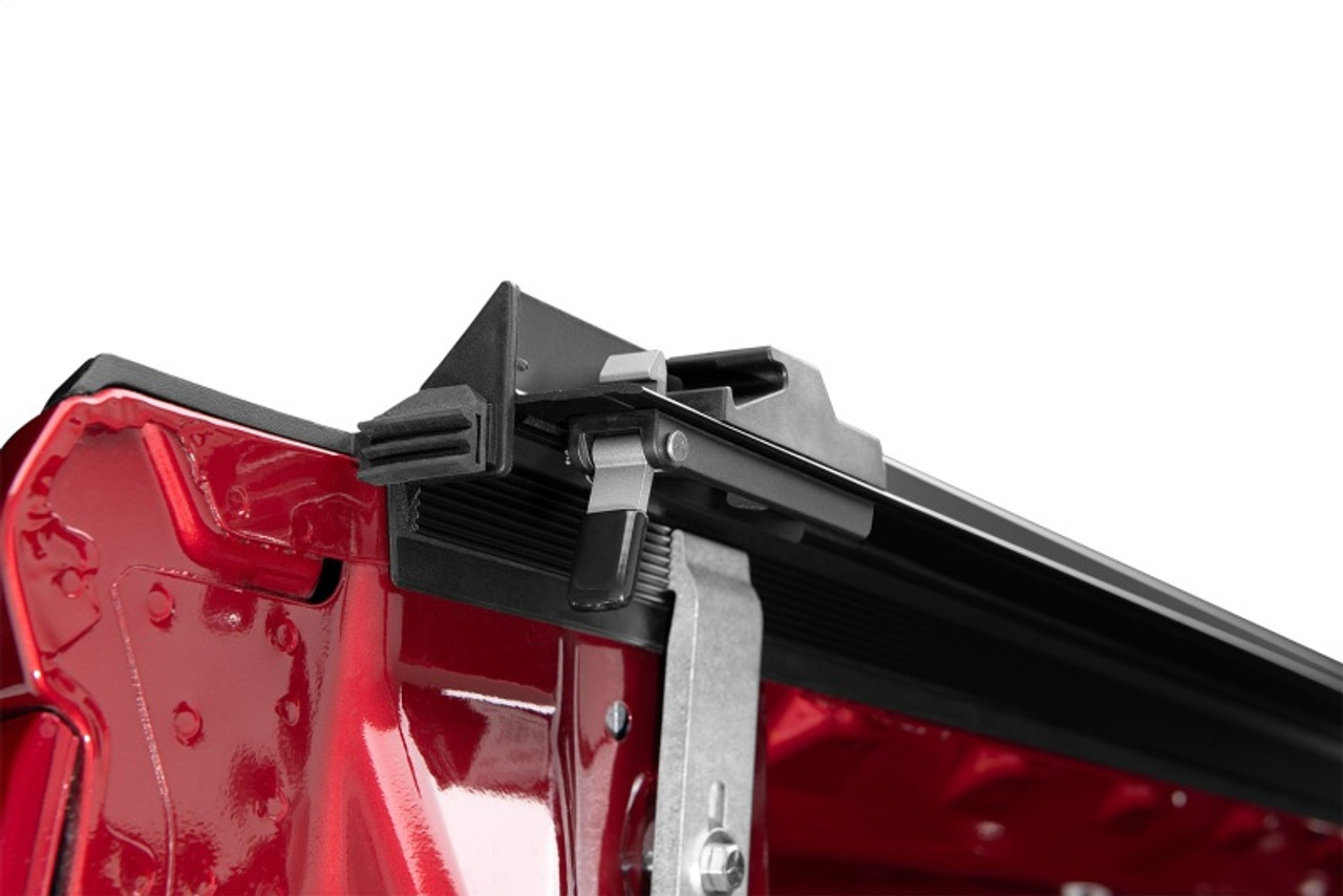 Lund 19-23 Chevrolet Silverado 1500 6.5ft Bed Genesis Elite Roll Up Tonneau - Black - 968293 Photo - Mounted