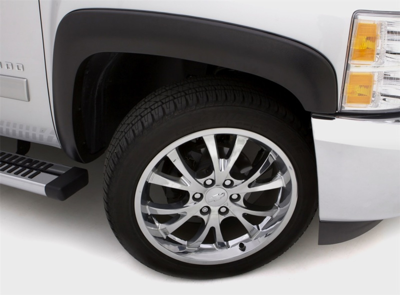 Lund 19-22 RAM 1500 (Excl. Rebel & TRX Models) SX-Style 4pc Smooth Fender Flares - Black - SX131S Photo - Mounted