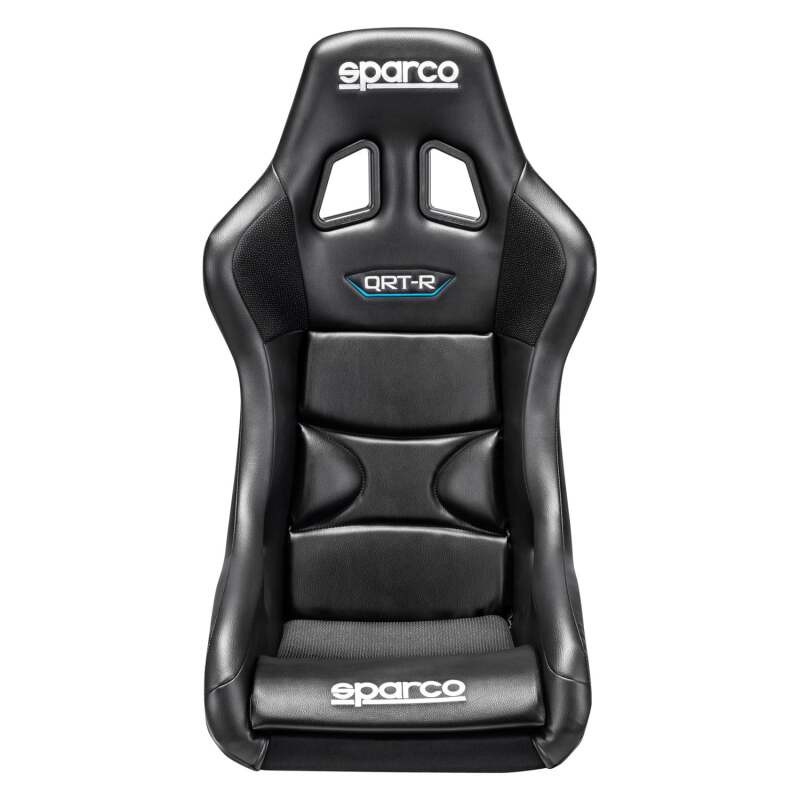 Sparco Seat QRT-R 2019 Vinyl Blk (Must Use Side Mount 600QRT) - 008012RNRSKY Photo - Close Up