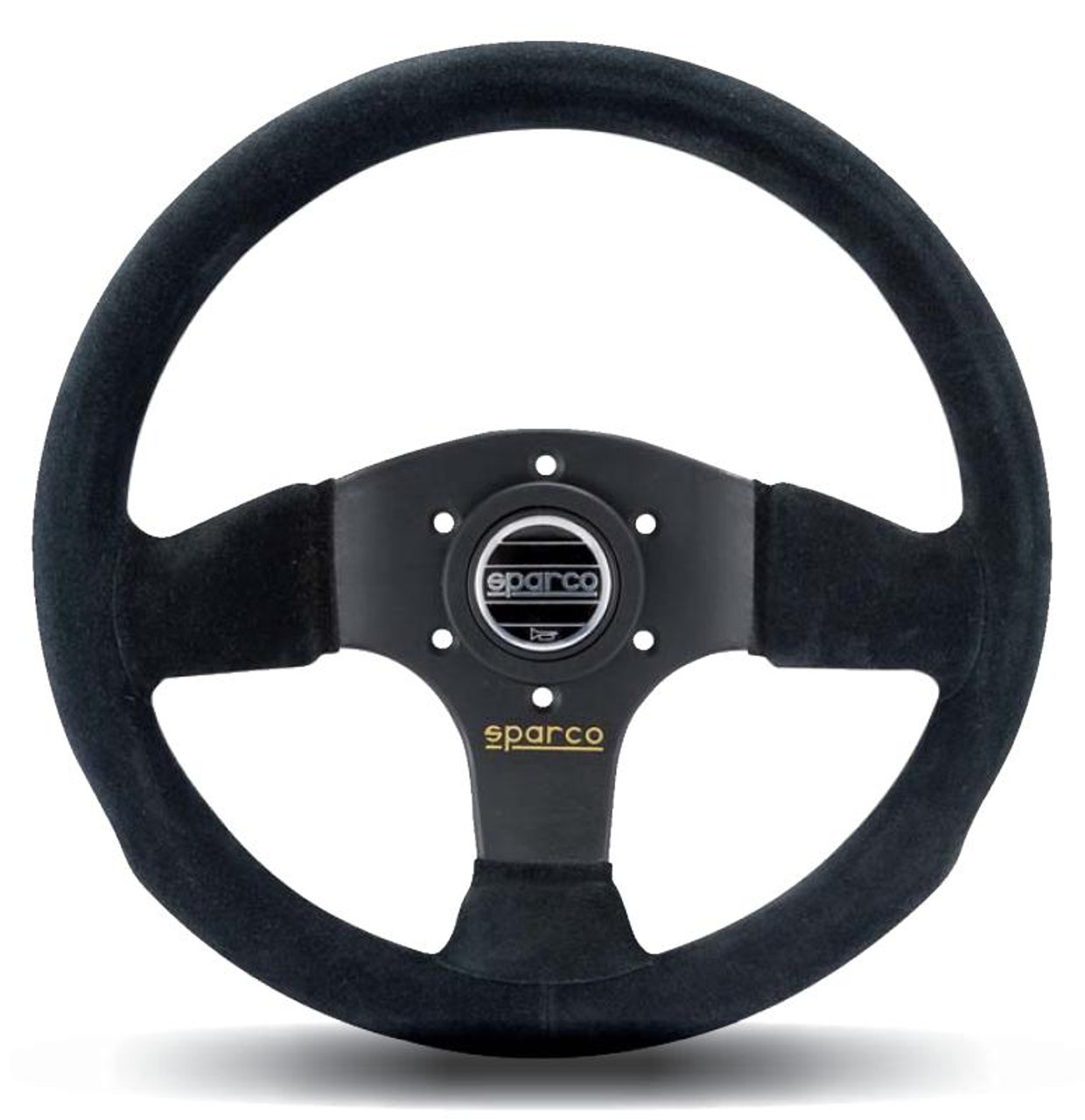 Sparco Steering Wheel 300 Suede Black - 015P300SN Photo - Primary