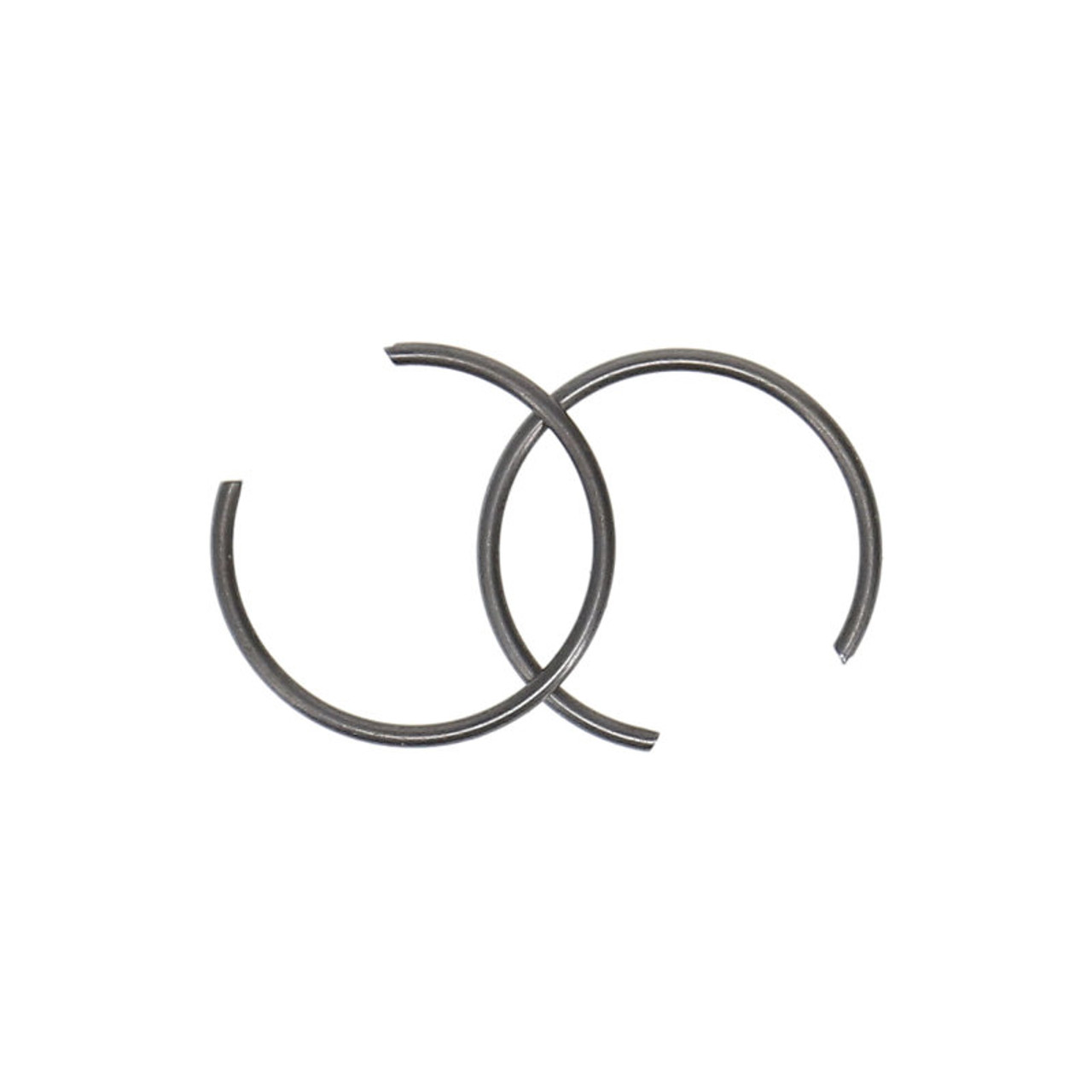 Wiseco ROUND WIRE PIN LOCKS (PAIR) Retaining Clip Shelf Stock - W5590 Photo - out of package