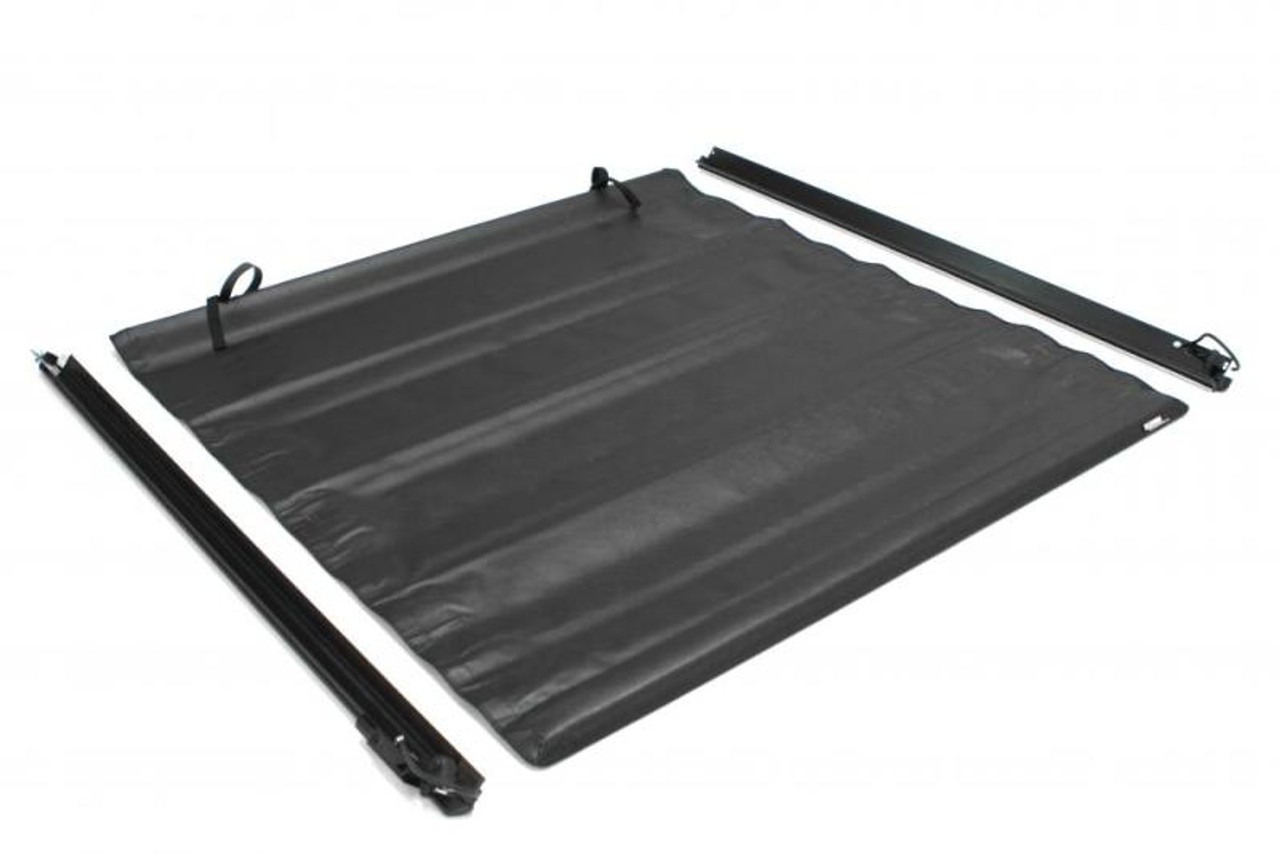 Lund 99-07 Chevy Silverado 1500 (6.5ft. Bed) Genesis Roll Up Tonneau Cover - Black - 96053 Photo - Primary