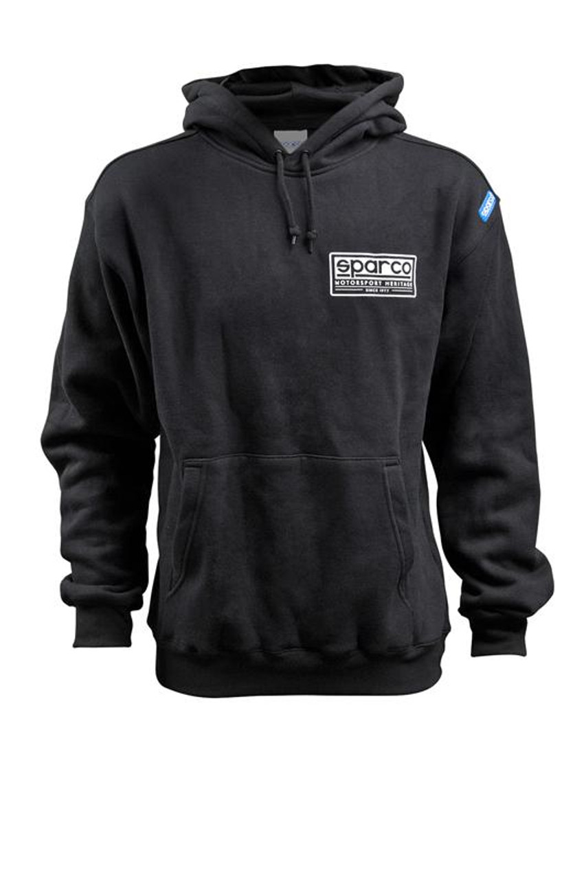 Sparco Sweatshirt Hooded Heritage Blk Lr - SP03200NR3L Photo - Primary