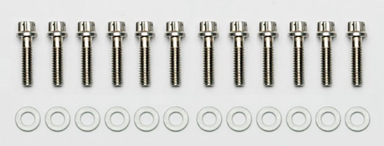 Wilwood Bolt Kit - Front Fixed Rotors 12 Pt. Stainless - 230-4572 User 1