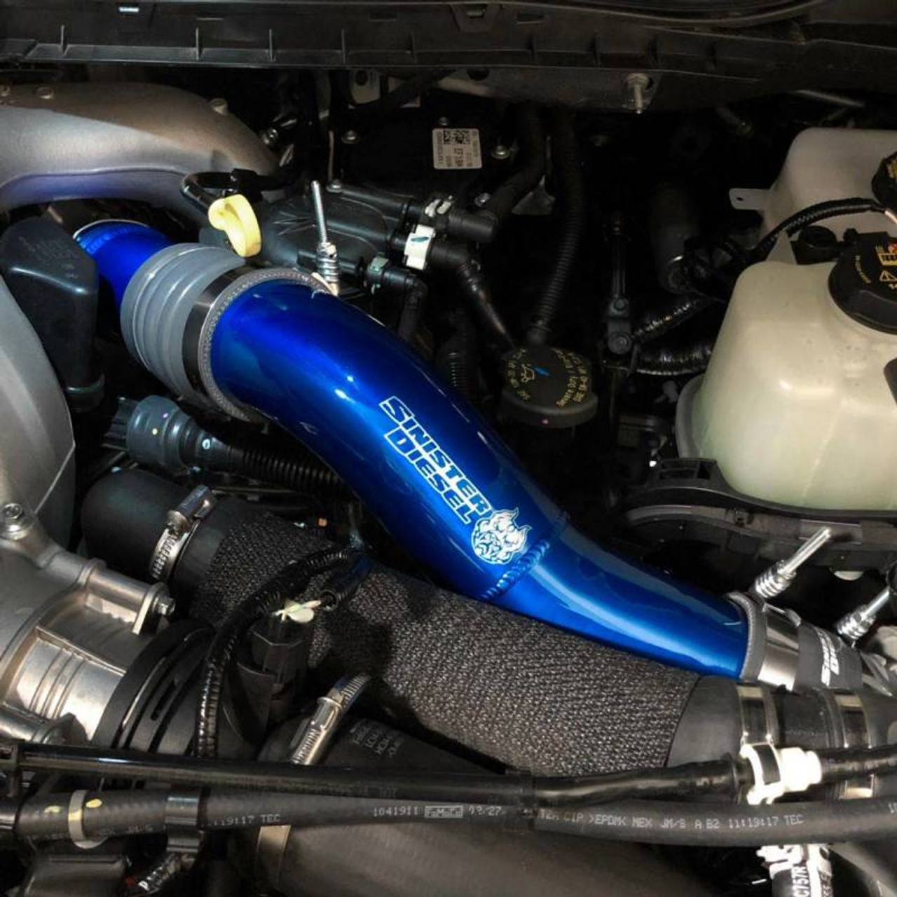 Sinister Diesel 2011+ Ford Powerstroke 6.7L Hot Side Charge Pipe - SD-6.7PIPH11-01-20 User 2