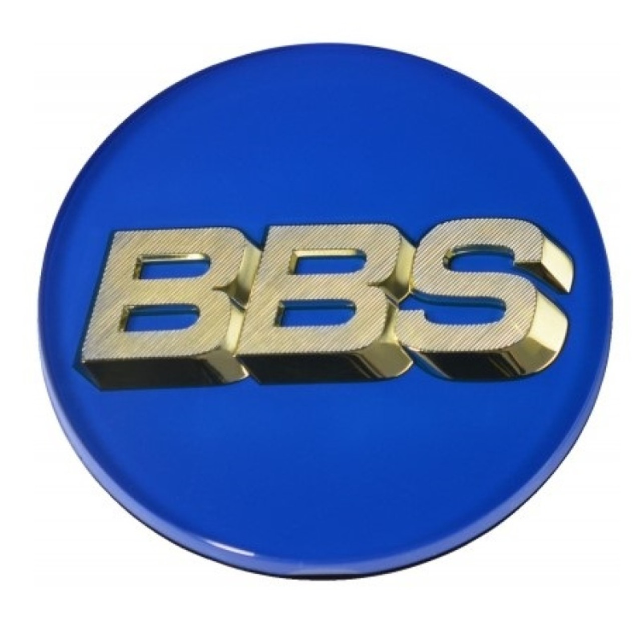 BBS Center Cap 70.6mm Blue/Gold (4-Tab) - 56.24.132 User 1