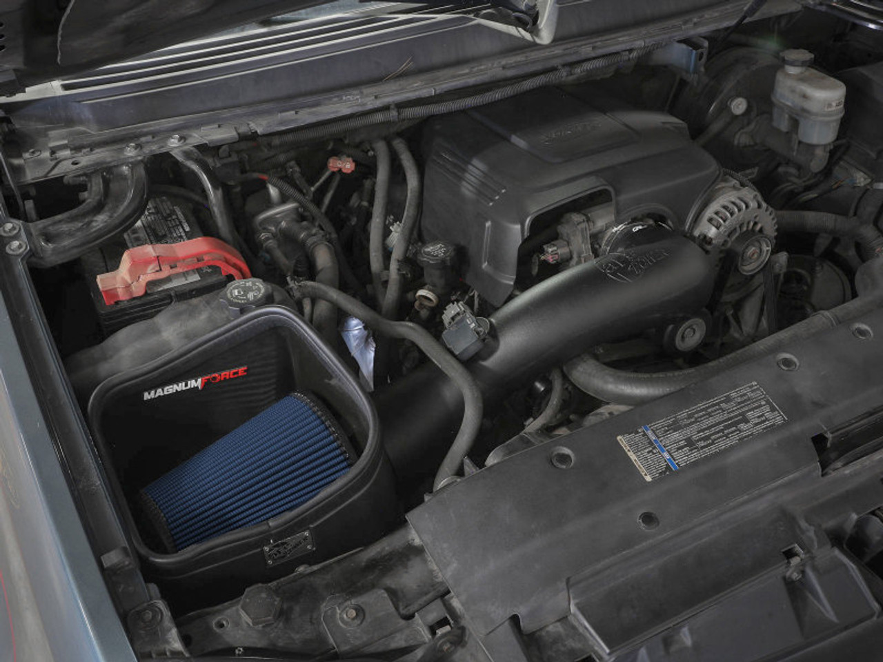 aFe Magnum FORCE Stage-2 Pro 5R Cold Air Intake System 09-14 Chevrolet Silverado / GMC Yukon - 54-13073R Photo - Mounted
