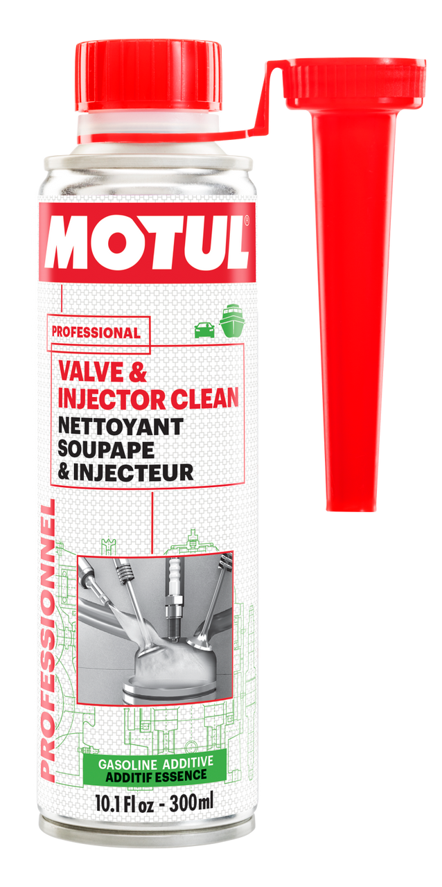 Motul 300ml Valve and Injector Clean Additive - 109614 User 1