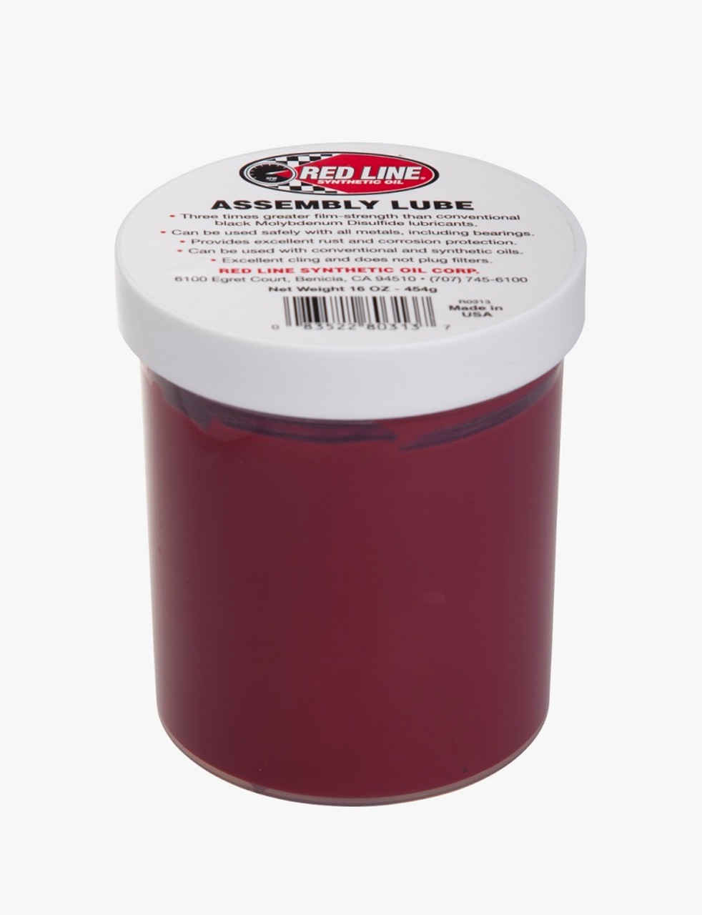 Red Line Assembly Lube - 16oz. - 80313 User 1