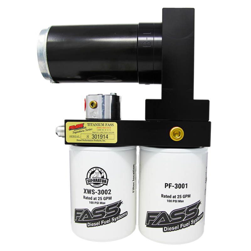 FASS 00-05 Ford Excursion Powerstroke 140gph/65psi Titanium Fuel Air Separation System TS F15 140G - TSF15180F140G Photo - Primary