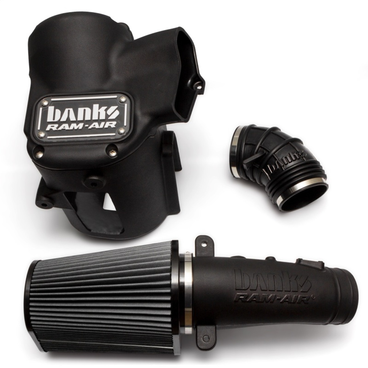Banks 20-21 Ford F250/F350/F450 6.7L RAI, Ram Air Intake System - Dry Filter - 41849-D Photo - Primary
