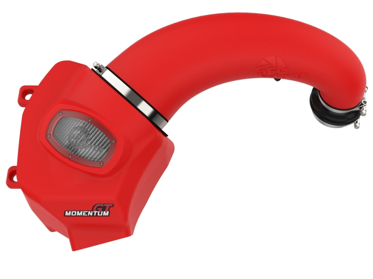 aFe Momentum GT Pro DRY S Intake System Red Edition 19-23 Dodge RAM 1500 V8-5.7L HEMI - 50-70013DR Photo - Unmounted