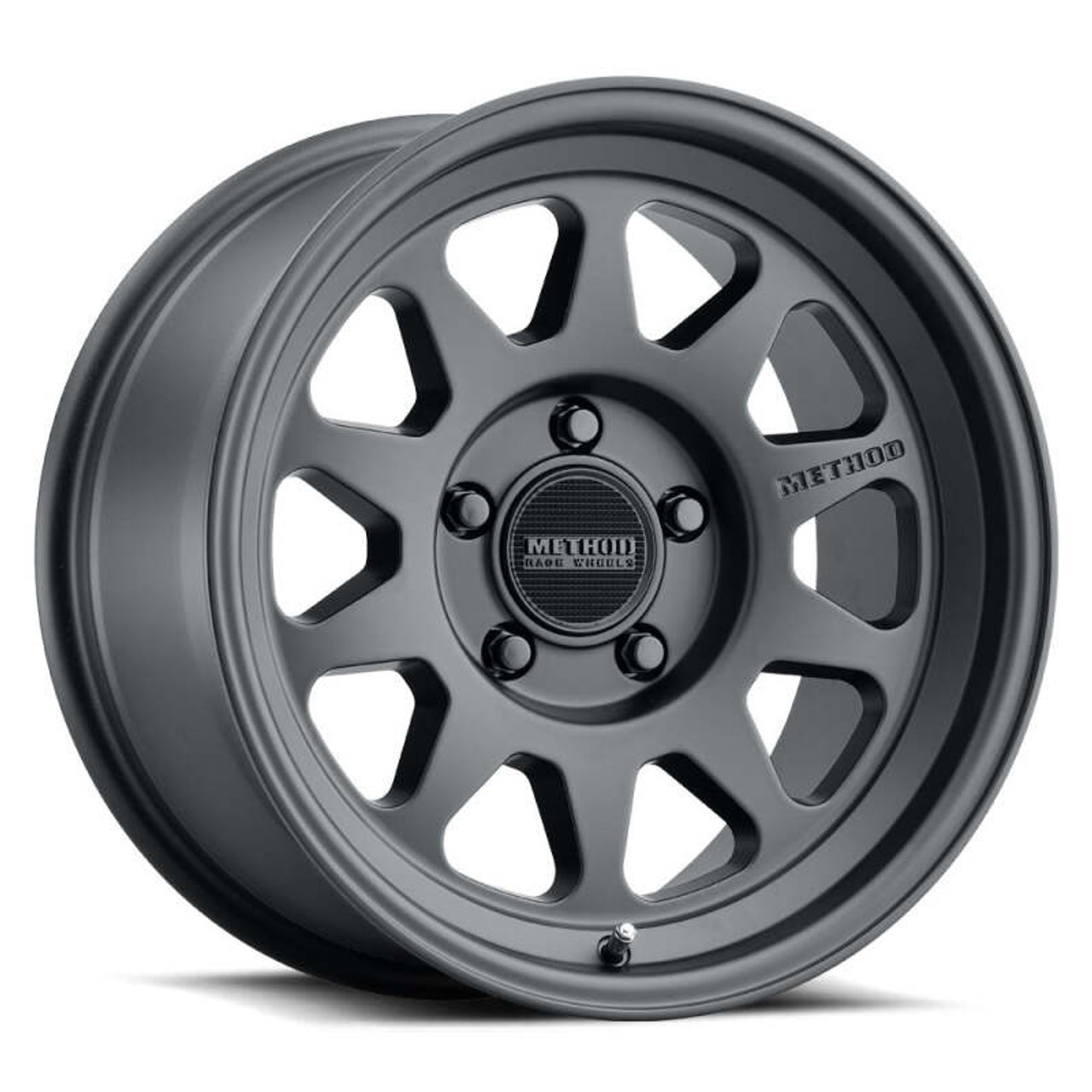 Method MR316 17x8.0 25mm Offset 5x5 71.5mm CB Matte Black Wheel - MR31678050525 Photo - Primary