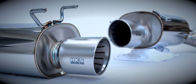 HKS 89-94 Nissan Skyline GT-R E-BNR32 RB26DETT URBAN MATTE Edition Super Turbo Muffler - 31029-AN012 Photo - Close Up
