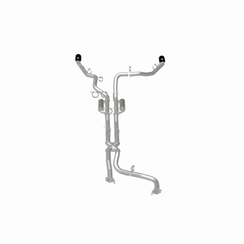 MagnaFlow 21-24 RAM 1500 TRX SPEQ Series Cat-Back Performance Exhaust System w/ Black Chrome Tips - 19705 360 Degree Image Set