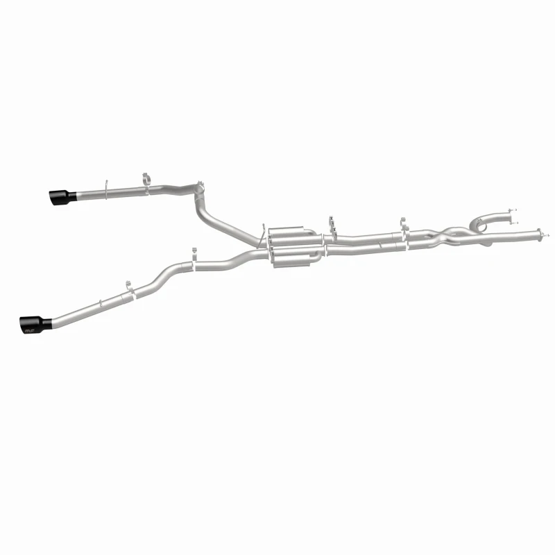 MagnaFlow 21-24 RAM 1500 TRX SPEQ Series Cat-Back Performance Exhaust System w/ Black Chrome Tips - 19705 360 Degree Image Set