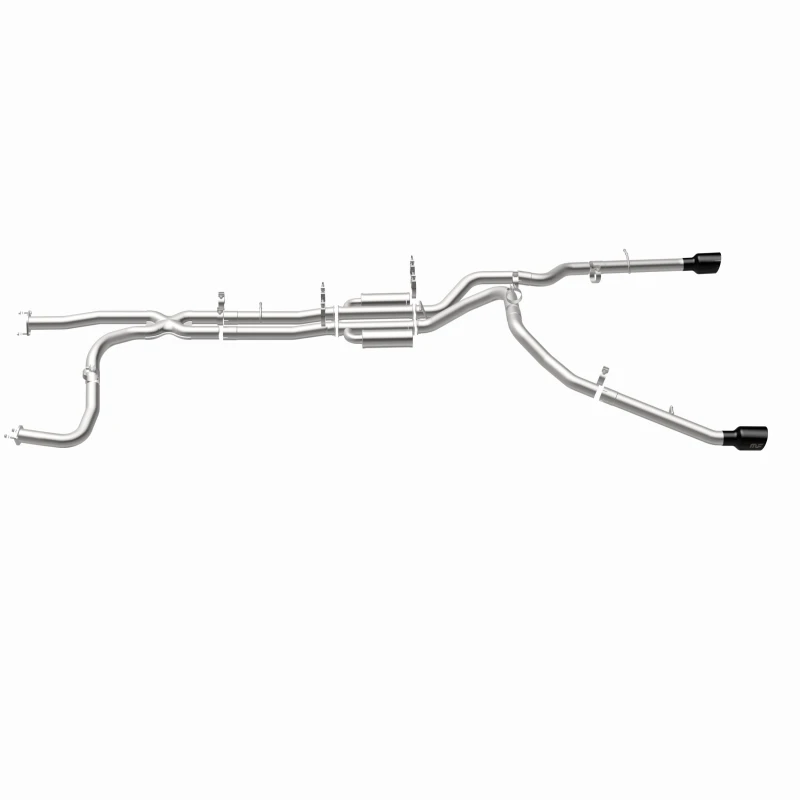 MagnaFlow 21-24 RAM 1500 TRX SPEQ Series Cat-Back Performance Exhaust System w/ Black Chrome Tips - 19705 360 Degree Image Set