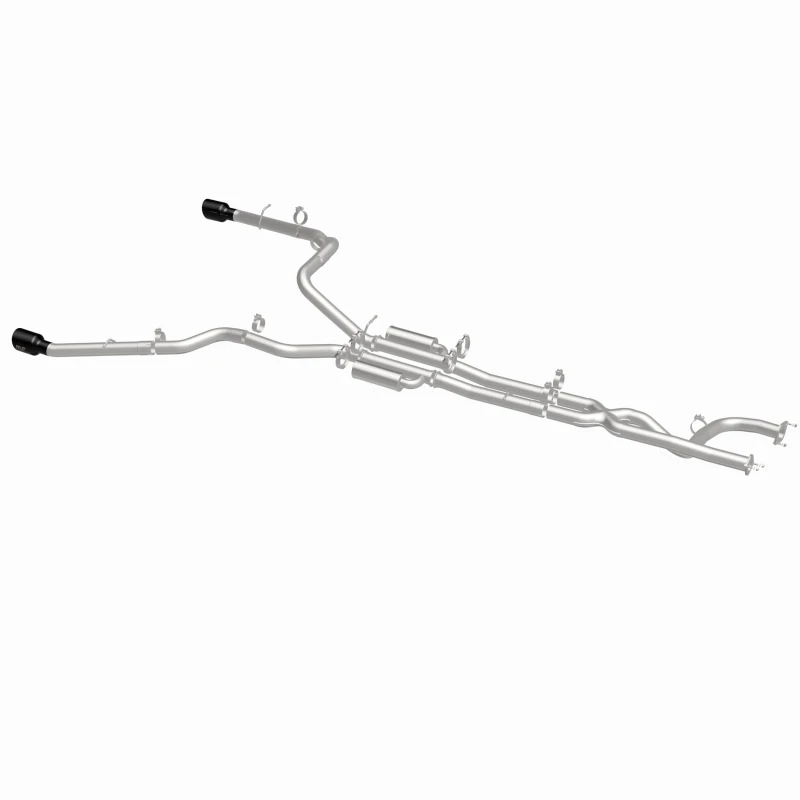 MagnaFlow 21-24 RAM 1500 TRX SPEQ Series Cat-Back Performance Exhaust System w/ Black Chrome Tips - 19705 360 Degree Image Set