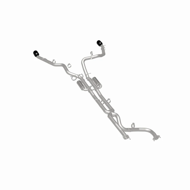 MagnaFlow 21-24 RAM 1500 TRX SPEQ Series Cat-Back Performance Exhaust System w/ Black Chrome Tips - 19705 360 Degree Image Set