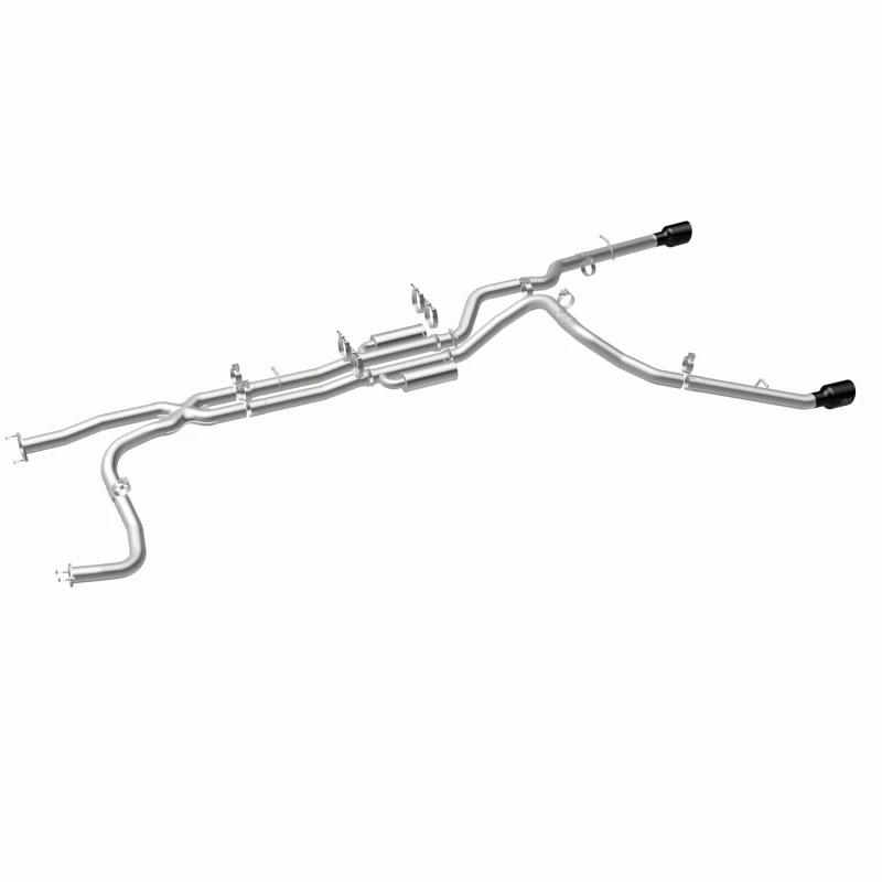 MagnaFlow 21-24 RAM 1500 TRX SPEQ Series Cat-Back Performance Exhaust System w/ Black Chrome Tips - 19705 360 Degree Image Set