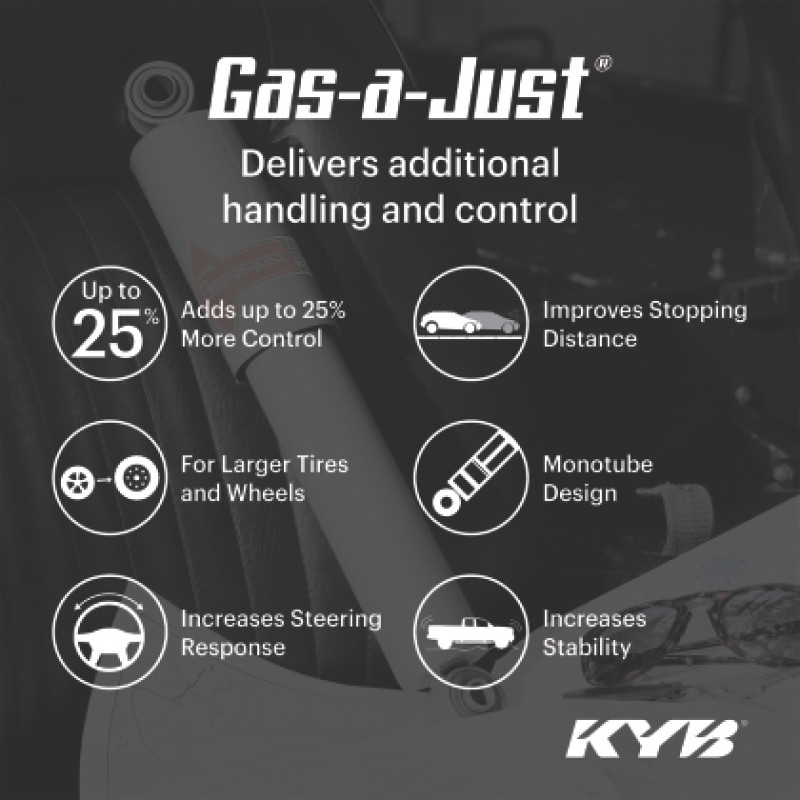 KYB 21-25 Ford F150 RWD (Exc. HD Payload Package) Gas-A-Just Shock - Front - 5510048 User 1