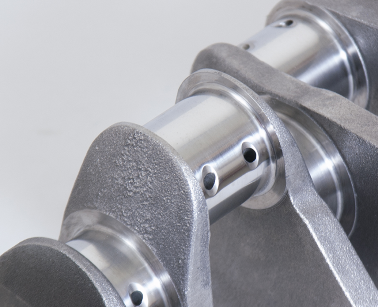 Eagle Chevrolet 383 2 Pc 3.750in Stroke External Balance Cast Crankshaft - 103503750 Photo - Close Up