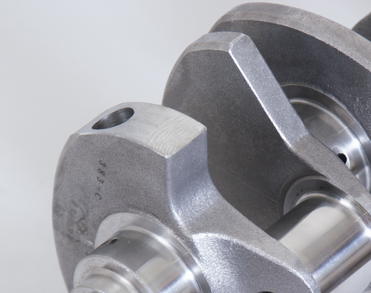 Eagle Chevrolet 383 2 Pc 3.750in Stroke External Balance Cast Crankshaft - 103503750 Photo - Unmounted