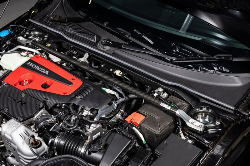 HKS Honda Civic Type R (FL5) Carbon Brace - Full Set - 83001-AH001 Photo - Close Up