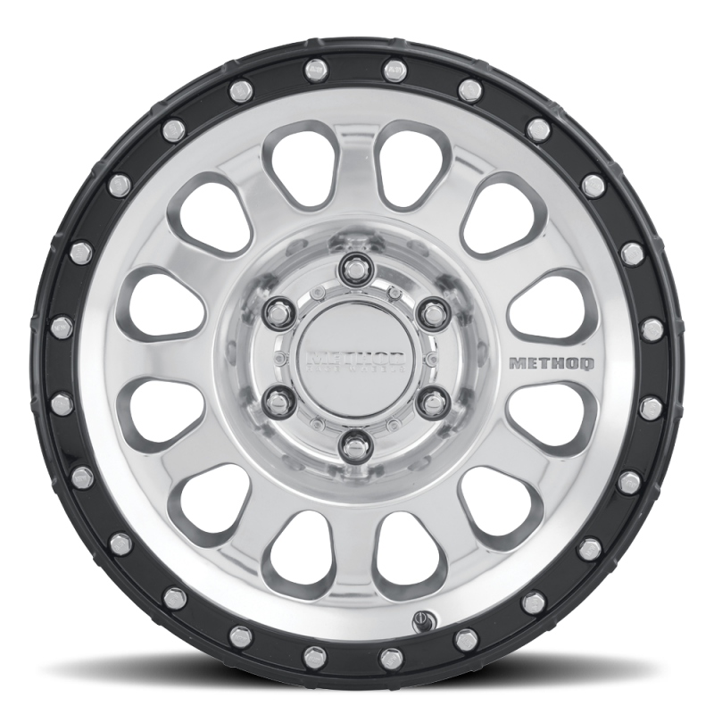 Method MR315 17x8.5 0mm Offset 6x135 87mm CB Polished Wheel - Gloss Black Lip - MR315785161700 Photo - Close Up