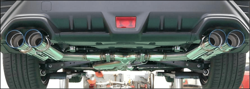 HKS 2021 Subaru WRX LEGAMAX Sport Exhaust - 31021-AF026 Photo - Close Up