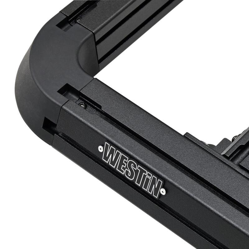 Westin EXP Roof Rack for Mid Size EXP Truck Cap (RACK ONLY - NO CAP) 45x55in. - Tex. Blk - 15-00145 Photo - Close Up