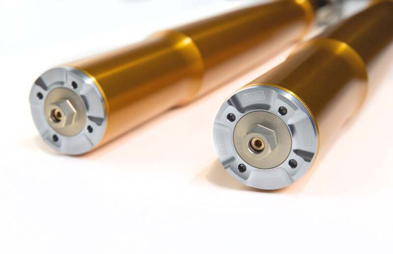 Ohlins 23-25 Harley-Davidson American V-Twin 48mm Gold Front Fork - FGRT 308 Photo - Close Up