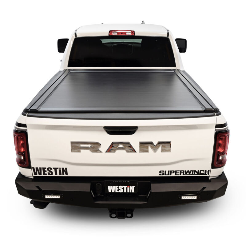 Westin 19-25 RAM 2500/3500 6.4ft Bed Electric Retractable Tonneau Cover - Black - 19-54025 Photo - lifestyle view