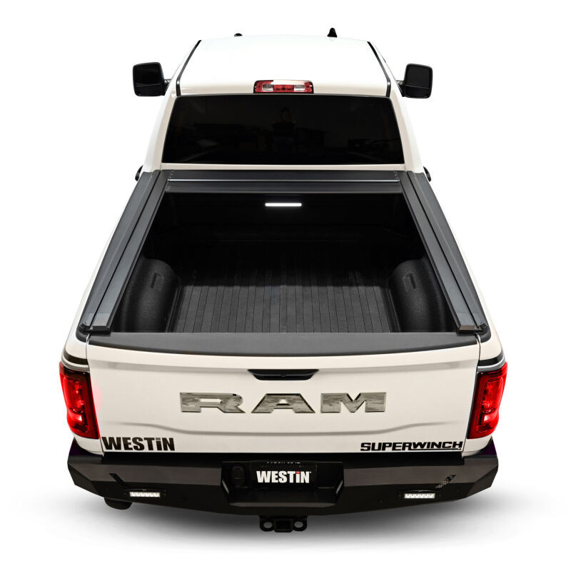 Westin 19-25 RAM 2500/3500 6.4ft Bed Electric Retractable Tonneau Cover - Black - 19-54025 Photo - lifestyle view